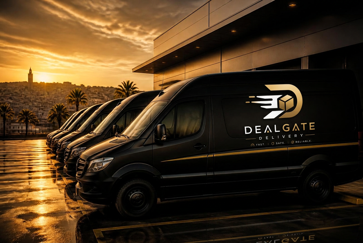 Flotte DealGate Delivery en livraison urbaine au Maroc